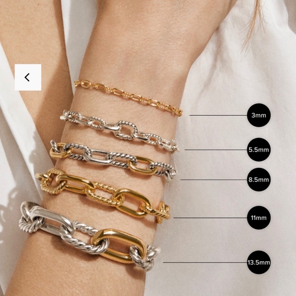 David Yurman Madison Chain Bracelet - Picture 2 of 8